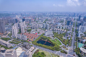 Naklejka na ściany i meble China Zhuzhou city real estate construction
