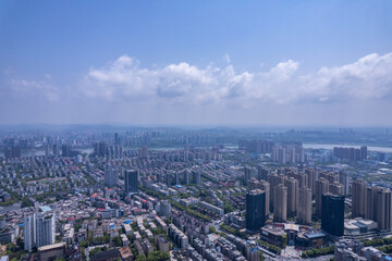 Fototapeta na wymiar China Zhuzhou city real estate construction