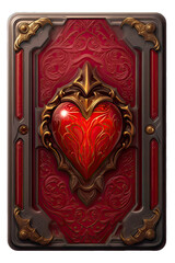  Card deck design. Card back design in casual style.  2d mobile game asset made with Generative AI