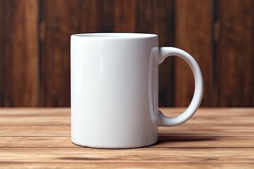 Coffee  white ceramic mug, blank Mug MockUp, Coffee Cup 
