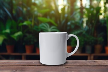 Coffee  white ceramic mug, blank Mug MockUp, Coffee Cup 
