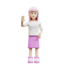 3D Business Presentation Avatar Character