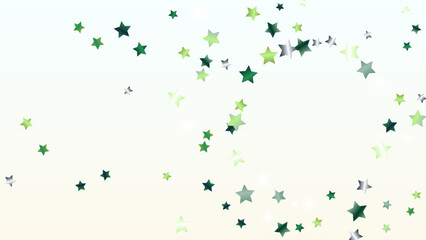 Naklejka na ściany i meble Realistic Background with Confetti of Stars Glitter Particles. Sparkle Lights Texture. Celebration pattern. Light Spots. Explosion of Confetti. Glitter Vector Illustration. Design for Poster.