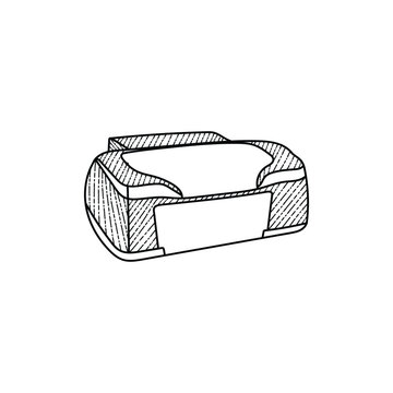 recommend clip art: Printers Office Line Art Style Creative Logo