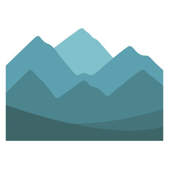 Mountain Lanscape Illustration