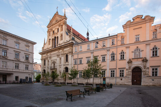 Saints Peter and Paul Garrison Church in Lviv (Jesuit church)