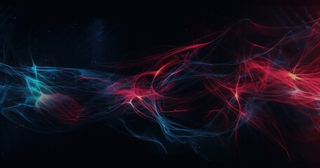 abstract  background, energy swirl motion banner background, Generative Ai