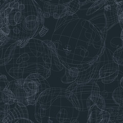 Cute little animal pets with a kind smiling faces and big eyes.