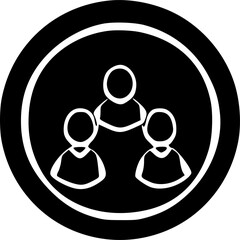 team icon vector symbol design illustration