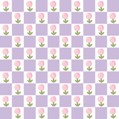 sweet cute baby tiny pink purple flower background pattern fabric
