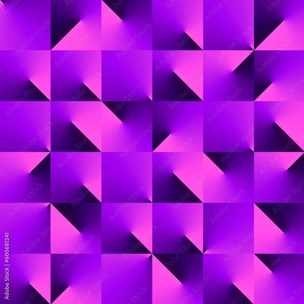 Aufkleber background with trendy pink and violet gradient. 3d rendering digital illustration