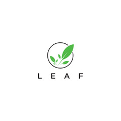 green leaf logo