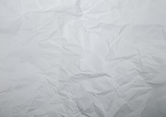 Wrinkled and Crumpled Paper Textured Background