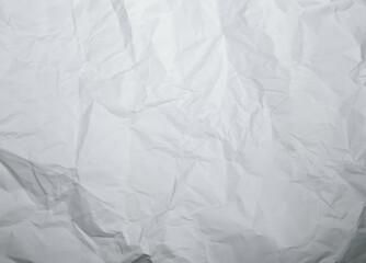 Wrinkled and Crumpled Paper Textured Background