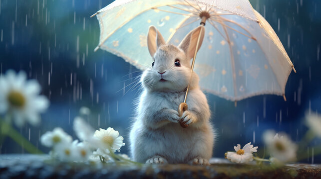 Rain Rabbit