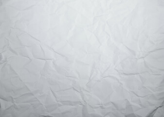 Wrinkled and Crumpled Paper Textured Background