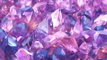 美しい透明な水晶の背景
