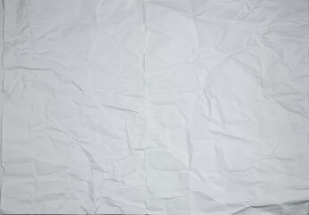 Wrinkled and Crumpled Paper Textured Background