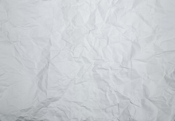 Wrinkled and Crumpled Paper Textured Background