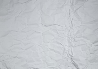 Wrinkled and Crumpled Paper Textured Background
