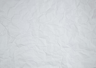 Wrinkled and Crumpled Paper Textured Background