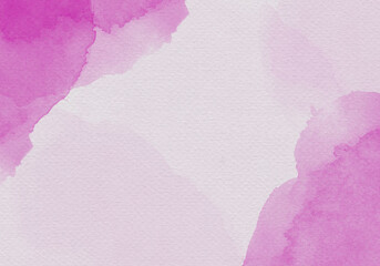 Abstract watercolor on white background. The color splashing on the paper It is a hand drawn