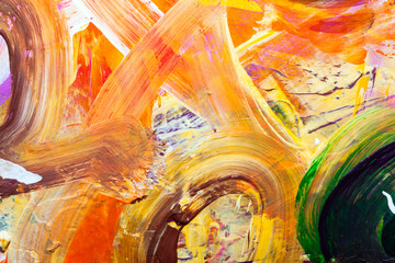 painted abstract background
