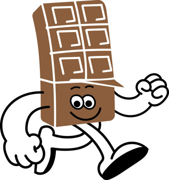 Chocolate Illustration Mascot