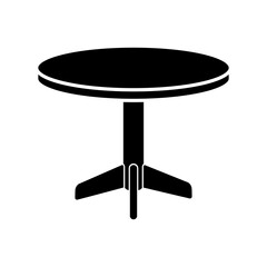 Table icon vector on trendy design