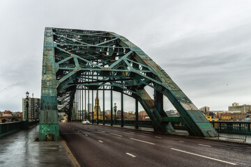 Fototapeta na wymiar Tyne Bridge, Newcastle Upon tyne, UK