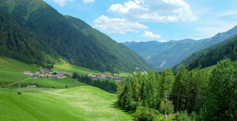Südtirol bei Bruneck in Italien