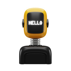 3d robot illustratoin