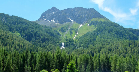 Südtirol bei Bruneck in Italien
