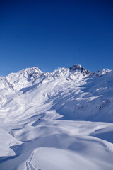 Ski de randonnée au contamine