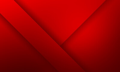 red lines stripe with shadow on soft gradient abstract background