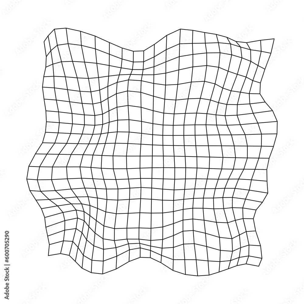Poster vector grid. detailed lines forming an abstract background