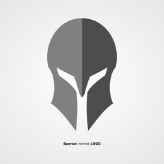 spartan helmet logo design background
