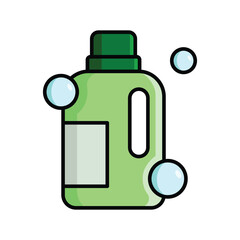 detergent icon vector design template in white background