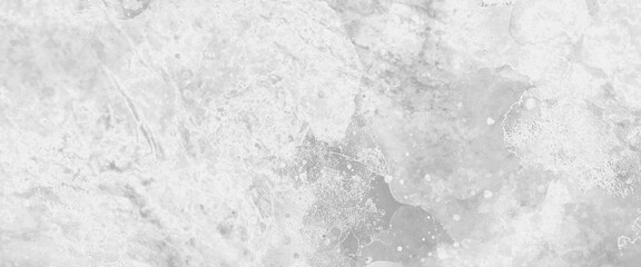 Watercolor textures on white paper background. Paint leaks and ombre effects, abstract magenta shades aquarelle illustration, watercolor canvas for creative grunge design.