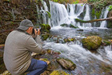 Photographing the Rio Frio waterfall
