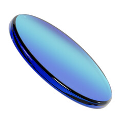 3d shiny abstract crystal clear