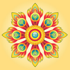 abstract flower background