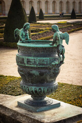 fountain in the garden