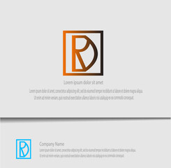 a simple logo with a combined letter model is perfect for your company branding