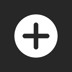 Obraz premium Plus Icon Vector Graphics