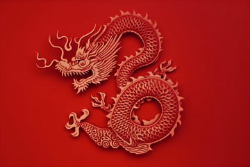 Chinese Year of the Dragon. ai
