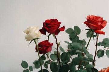 Obraz premium roses, ai generative