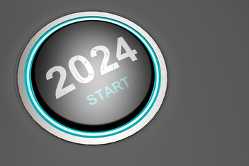 Year 2024 start black button