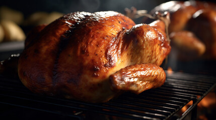 BBQ Chicken On The Grill