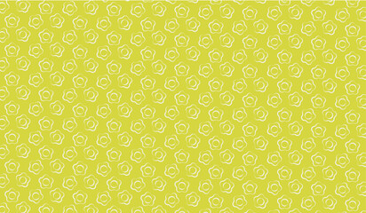 Flowers on a yellow background